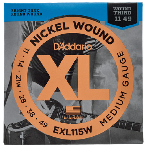 Daddario EXL115W