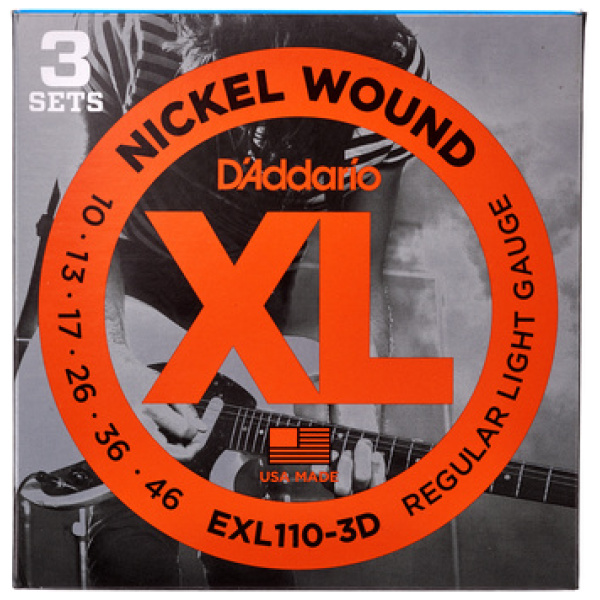 Daddario EXL110-3D