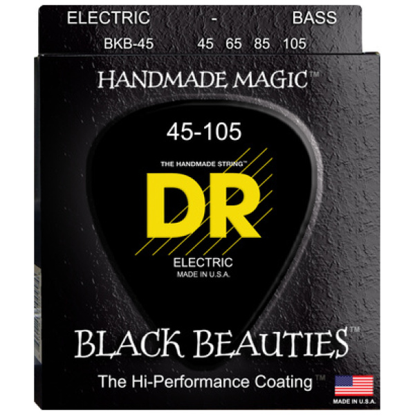 DR Strings Black Beauties BKB-45
