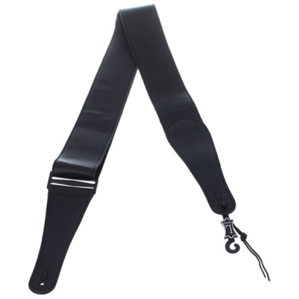 Levys Garment Leather Strap 3" BK
