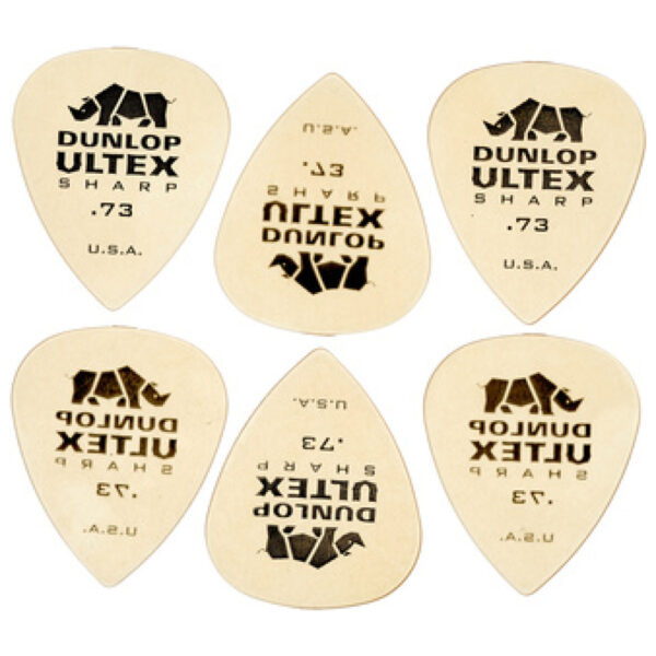 Dunlop Ultex Sharp Player Picks 0.73