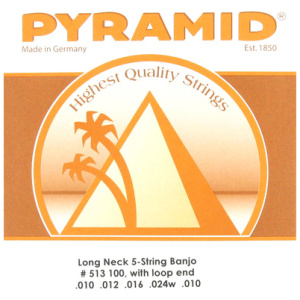 Pyramid Long Neck 5-string Banjo Set