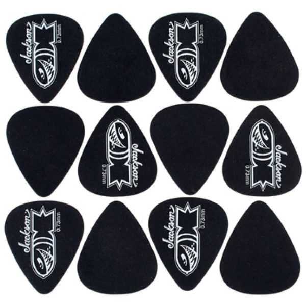 Jackson 351 Black Bomb Picks Med