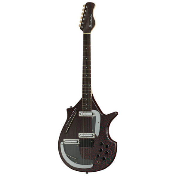 Danelectro Sitar Red Crackle