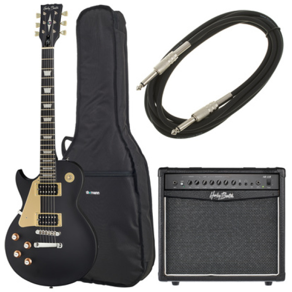 Harley Benton SC-400LH SBK Classic Se Bundle