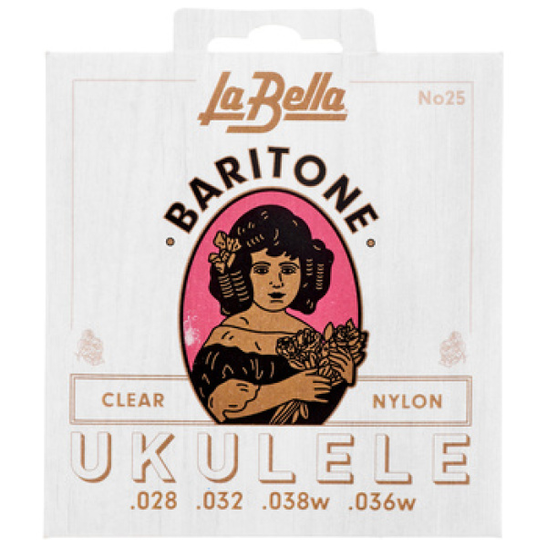 La Bella 25 Baritone Ukulele