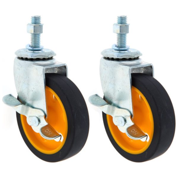 RockNRoller RCSTR4X1 4"x 1" Casters w. Br.