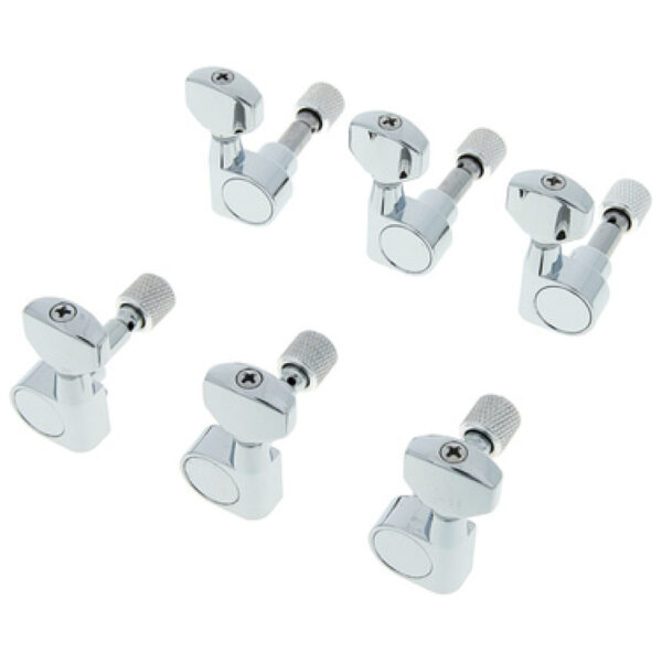 Traveler Guitar Locking Tuner Set - Chrome