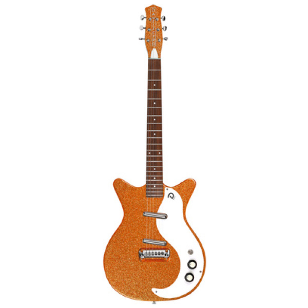 Danelectro 59M NOS+ Orange Metalflake