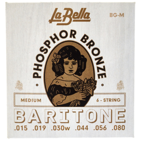La Bella BG-M Phosphor Bronze Baritone