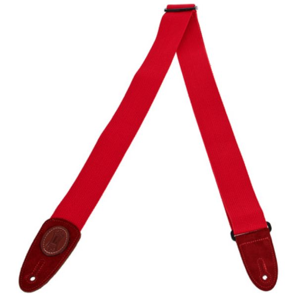 Levys Classic Cotton Strap 2" RED