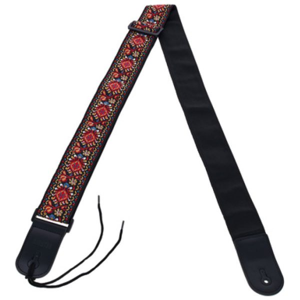 Richter Guitar Strap Ret. Jacqu. Red Richter Guitar Strap Ret. Jacqu. Red