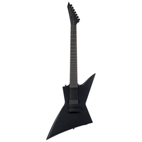 ESP LTD EX-7 Baritone Black Metal