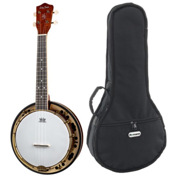 Harley Benton BJU-15Pro Banjo Ukulele w/Bag