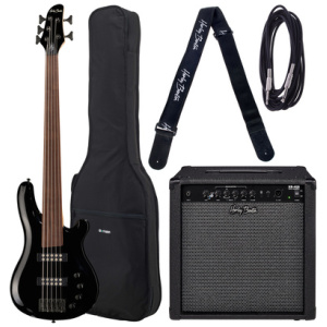 Harley Benton B-550FL BK Progressive Bundle