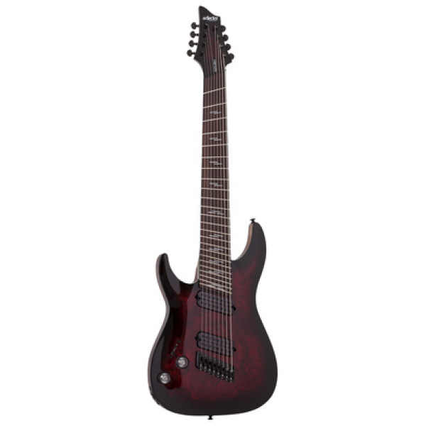 Schecter Omen Elite-8 MS BL Cherry LH