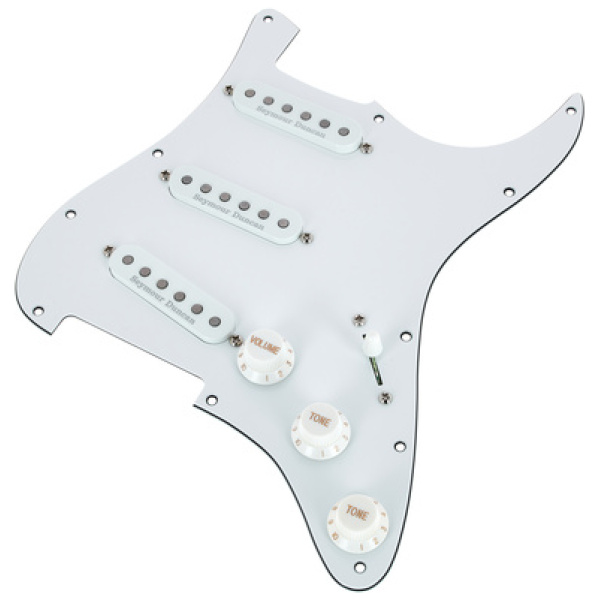 Seymour Duncan Classic Loaded Pickguard White