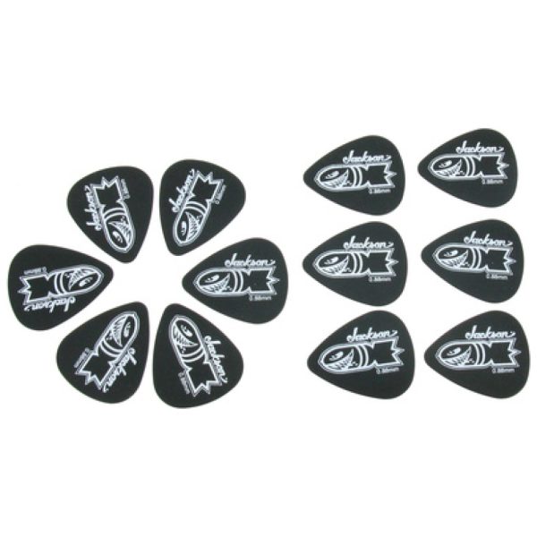 Jackson 351 Black Bomb Picks Med/H