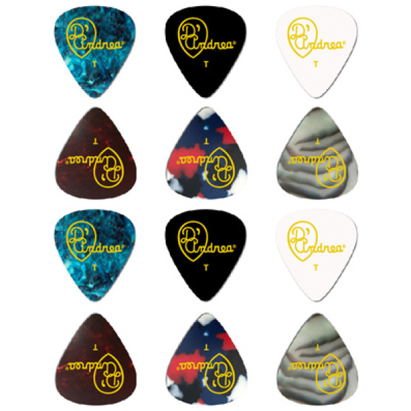 dAndrea Celluloid Classic Pick 0