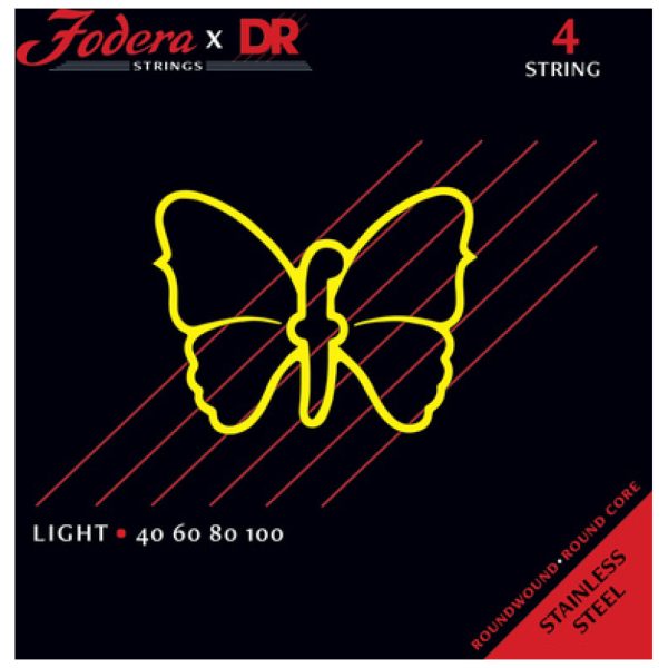 Fodera x DR 4-String Set Light Steel Fodera x DR 4-String Set Light Steel