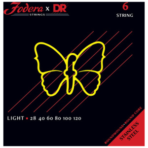 Fodera x DR 6-String Set Light Steel