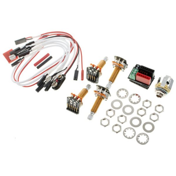 EMG 1 or 2 Pickups Wiring Kit LS EMG 1 or 2 Pickups Wiring Kit LS