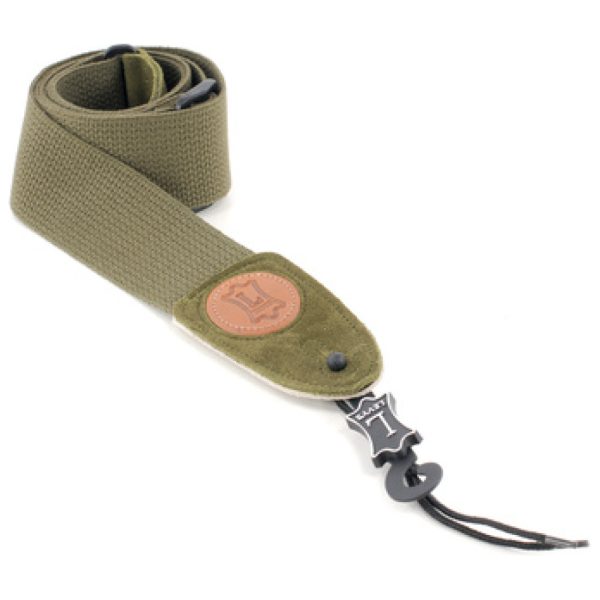 Levys Classic Cotton Strap 2" GRN