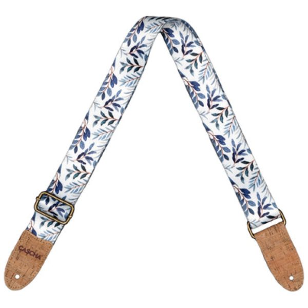 Cascha Ukulele Strap Blue Twigs Veg Cascha Ukulele Strap Blue Twigs Veg