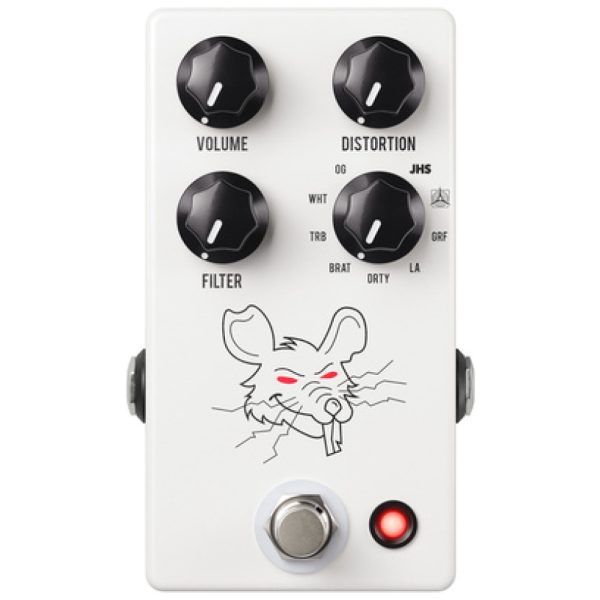 JHS Pedals Packrat White JHS Pedals Packrat White