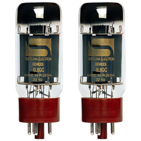 Svetlana 6L6GC Tubes Matched Pair