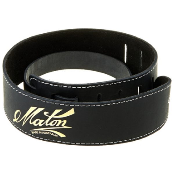 Maton Guitar Strap Black Maton Guitar Strap Black