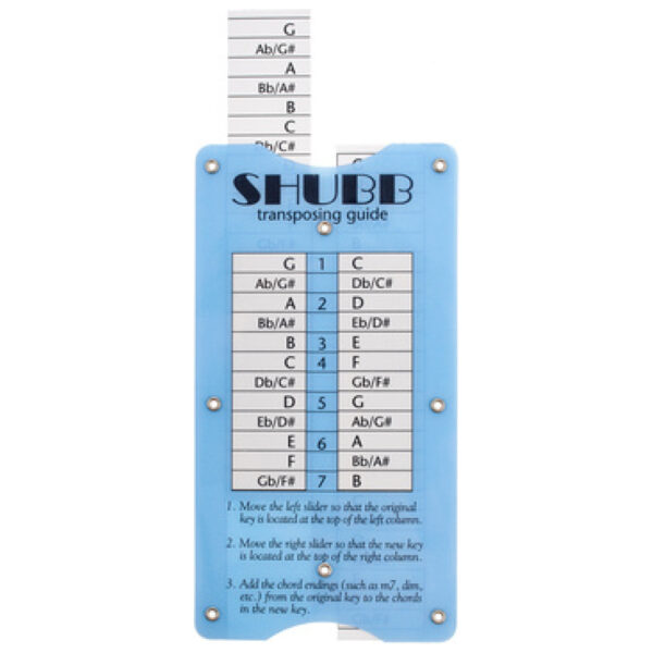 Shubb Transposing Guide