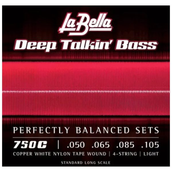La Bella 750C Copper White Nylon Tape