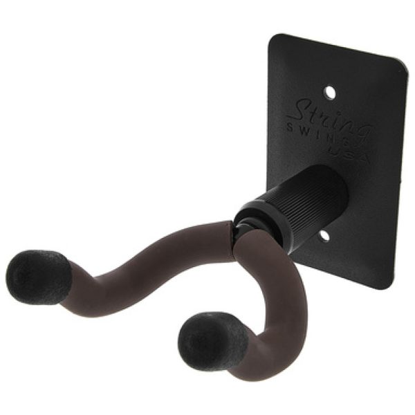String Swing CC11K Guitar Wall Hanger BK String Swing CC11K Guitar Wall Hanger BK