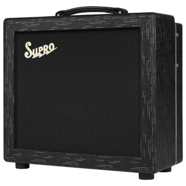 Supro Amulet 1x10 Black on Black Supro Amulet 1x10 Black on Black