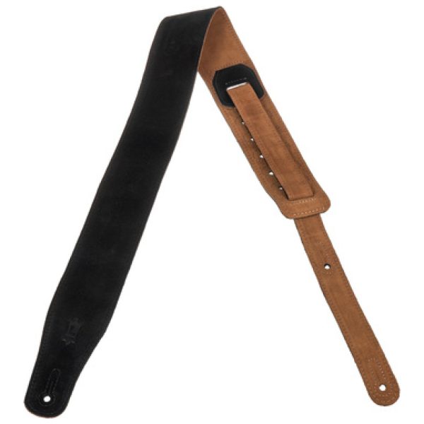 Levys Black Suede Strap 2,5"