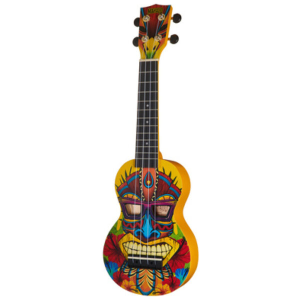 Mahalo Art - Tiki Soprano Ukulele