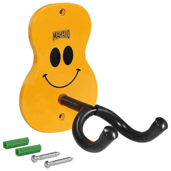Mahalo Ukulele Wall Hanger Smiley