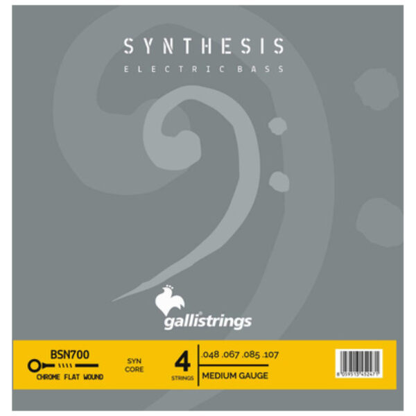 Galli Strings BSN700 Chrome Flat Bass Str.